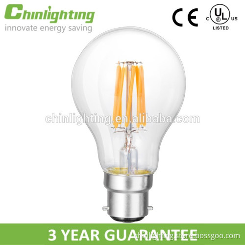 Vintage led B22 base a60 dimmable filament bulb